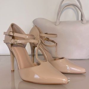 JG Nude Heels, Size 6.5